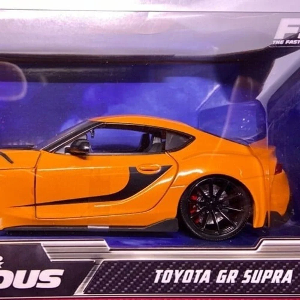 Jada Toyota GR Supra Fast & Furious F9 Orange‎ Die-cast 1:24 Model Car NIP 2022